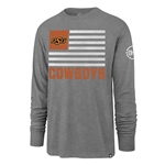 '47 OHT TWO PEAT SCRUM FLAG LONG SLEEVE TEE