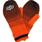 FADE ORANGE/BLACK MITTEN