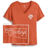 INTRAMURAL BOYFRIEND V-NECK SHORT SLEEVE TEE