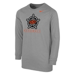 NIKE YOUTH LONG SLEEVE BASEBALL TEE