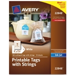 Avery Inkjet Printable Tags w/ Strings