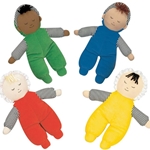 Children's Fact. Multi-ethnic First Doll Set