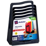 Avery Five Slot Plastic Adjustable File Rack