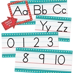 Teacher Created Res. Marquee Alph Bulletin Brd Set