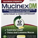 Reckitt Benckiser Mucinex DM Cough Tablets