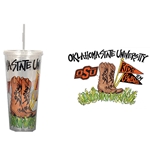 OK ST TUMBLER W/STRAW