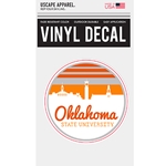 USCAPE RETRO CIRCLE STICKER
