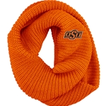 ORANGE PIPER CHUNKY INFINITY SCARF