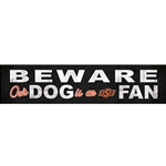 BEWARE OF DOG WOOD PLAQUE