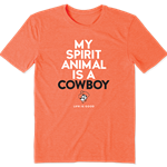 LIFE IS GOOD MY SPIRIT ANIMAL SHORT SLEEVE TEE