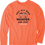 LIFE IS GOOD RETRO VAN WANDER LONG SLEEVE TEE