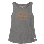GREY TRAPEEZE TANK