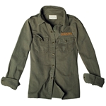 ARMY GREEN JENNY MILITARY JACKET
