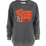 BLACK VINTAGE FLEECE PULLOVER