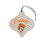CHEVRON BULB ORNAMENT