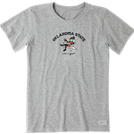 LIFE IS GOOD VINTAGE CRUSHER WOMEN'S TEE