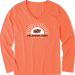 LIFE IS GOOD LONG SLEEVE SUNSHINE TEE
