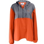 ORANGE/GREY COLORBLOCK ANORAK