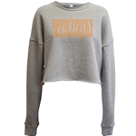 ELENOR CROPPED CREW SWEATSHIRT