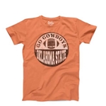 ORANGE GO COWBOYS FOOTBALL PIN TEE