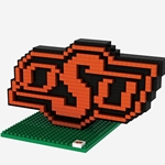 OKLAHOMA STATE 3D BRXLZ