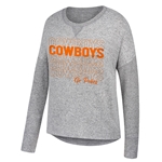 GREY COZY CREW TOP
