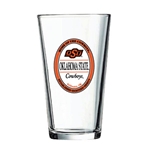 OKLAHOMA STATE PINT GLASS