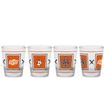 OSU LOGOS SHOT GLASS
