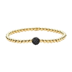 RUSTIC CUFF MINI IRELAND GOLD WITH BLACK