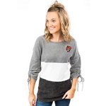 GAMEDAY COUTURE STRIKE A CORD COLORBLOCKED TOP