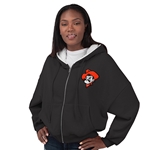 BLACK HUDDLE HOODIE