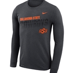 NIKE LEGEND LONG SLEEVE SIDELINE TEE