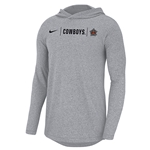 NIKE MARLED LONG SLEEVE HOODY