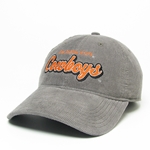 DARK GREY CORDUROY HAT