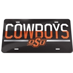COWBOYS DUO LICENSE PLATE