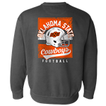 COMFORT COLORS FOOTBALL SWEATSHIRT