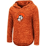 TODDLER GIRLS ANIMALS LONG SLEEVE HOODED TEE