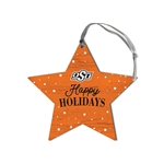 OKLAHOMA STATE STAR ORNAMENT