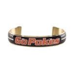 RUSTIC CUFF ART DECO .5 GO POKES VARSITY STRIPE - GOLD