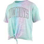 TYE-DYED TIE UP TEE