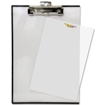 Baumgartens See-Thru Quick Release Clipboard