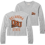 CLOTHESLINE CROP ASH LONG SLEEVE TEE