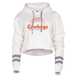 BENCHMARK WHITE CROPPED HOOD