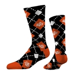 OKSTATE ARGYLE CREW SOCK