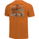 BASEBALL PLAYER & PENNANT TEE