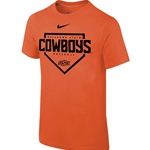 NIKE YOUTH BASEBALL PLATE TEE