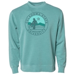 USCAPE MINT PIGMENT DYE SWEATSHIRT