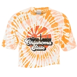 USCAPE TYE DYE CROP TEE