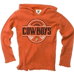 TODDLER LONG SLEEVE THERMAL FADED WASH HOODIE