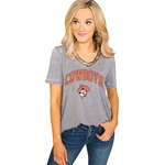 GAMEDAY COUTURE VINTAGE SEQUIN TRIM TEE
